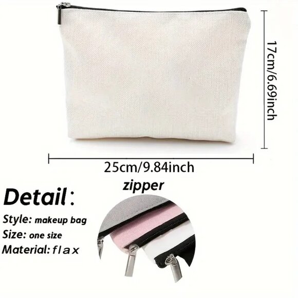 Cute Cowgirl Cosmetic Bag Pouch  Cosmetic Pouch,Travel, Stationary, Money Holder - Picture 7 of 9